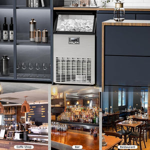 100LBS/200LBS/265LBS  Freestanding Commercial Ice Maker Z5845A