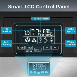 100LBS/200LBS/265LBS  Freestanding Commercial Ice Maker Z5845A