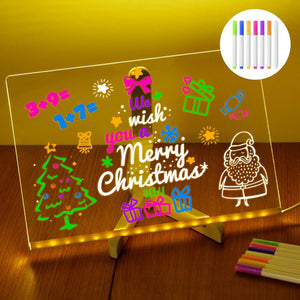 Acrylic Creative Desk Lamp Writing Light Board