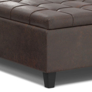 Harrison - Large Coffee Table Storage Ottoman by Couch.com