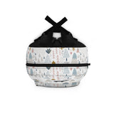 Kids Forest White Backpack