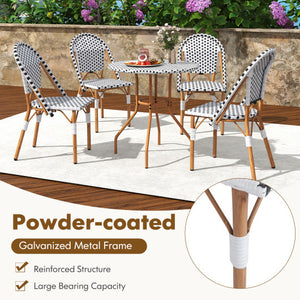 Patio Furniture Covers Waterproof Outdoor Conversation Covers for 3 Pieces Bistro Set-Beige