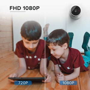 1080P IP Wifi Camera Indoor Surveillance Camera Baby Monitor Mini Cam Home Security Webcam Motion Detection with Night Vision AIl Human Detection Activity Zone