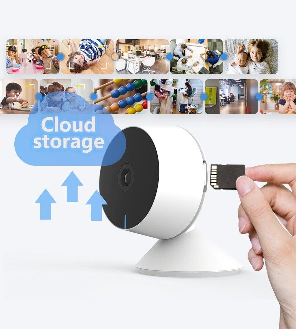 1080P IP Wifi Camera Indoor Surveillance Camera Baby Monitor Mini Cam Home Security Webcam Motion Detection with Night Vision AIl Human Detection Activity Zone