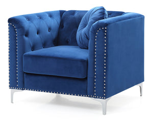 Contemporary Sloped Arm Chair by Couch.com