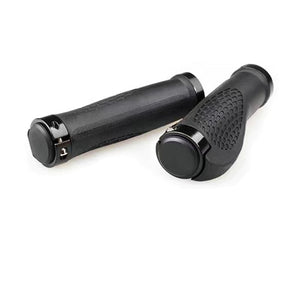Bicycle Grip Handlebar End Cap Aluminium Alloy Lock Mountain Handle Bar Grip Bike Anti-Skid Rubber Bicycle Skid-Proof Grips New Generation Bike Handlebar Grip Soft Gel Inserts Shock Resistance Ergonomics Comfort Design