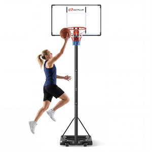 10 Feet Portable Basketball Hoop Outdoor for Adults