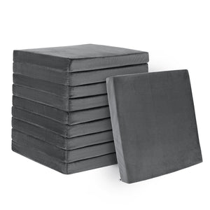 10 Pack Seat Cushions Gel Memory Foam for Back-Gray by DirectDeals