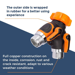 Metal Water Hose Splitter
