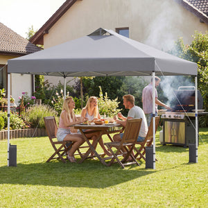 10 x 10 Feet Outdoor Commercial Pop up Canopy Tent-White