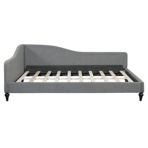 Modern L Shaped Linen Daybed With Legs by Couch.com