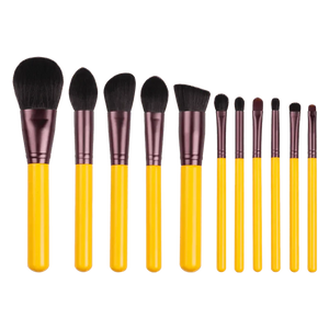 11 Pcs Women Professional Quality Makeup Brush Set Cosmetic Brushes Beauty Makeup Tool - Beginner Makeup Tools Full Set