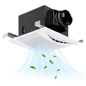 110 CFM Ceiling Mount Exhaust Ventilation Fan with Metal Housing
