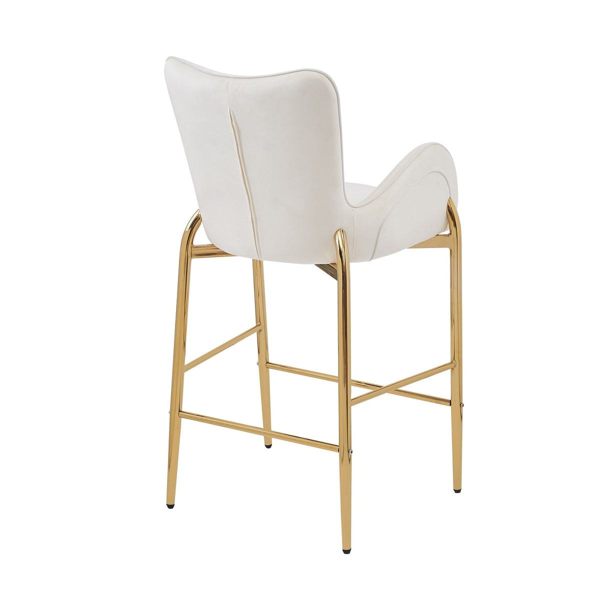 Fabric Counter Height Bar Stools (Set of 2)