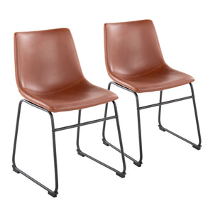 Duke - Industrial Side Chair (Set of 2) by Couch.com