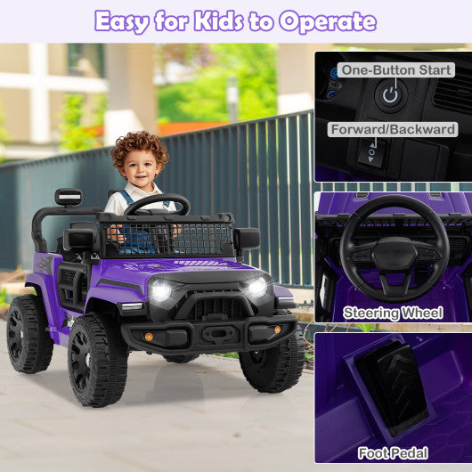 12V Kids Ride-On Car Mercedes-AMG GT3 Licensed with Adjustable Speed-Red