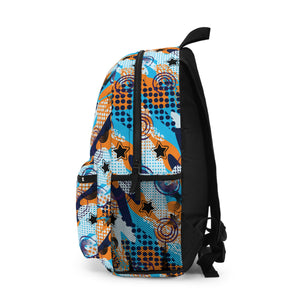 Kids Pattern Multi Color Backpack