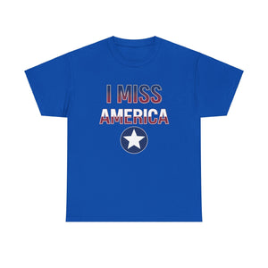 "I Miss America" Star Unisex Heavy Cotton Tee