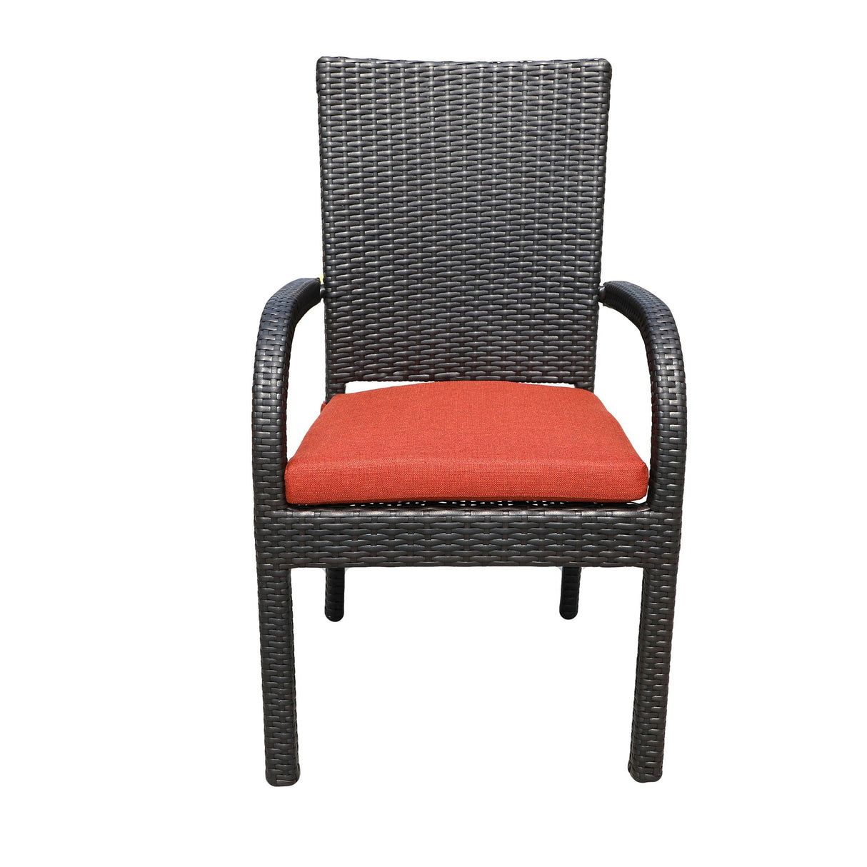 Balcones - Outdoor Wicker Dining Chairs With Cushions (Set of 8) by Couch.com