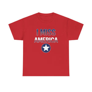 "I Miss America" Star Unisex Heavy Cotton Tee