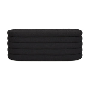 Fuji - Upholstered Oval Storage Bench by Couch.com