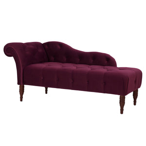 Samuel - Tufted Roll Arm Chaise Lounge by Couch.com