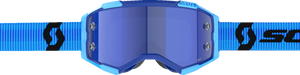 SCOTT Fury Snow Cross Goggle - Blue/Black - Enhancer Blue Chrome 278605-1034347