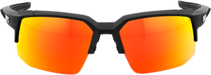 100% Speedcoupe Sunglasses - Black - Red Mirror 61031-100-43