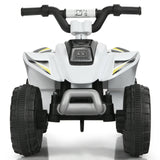 6V Kids Electric ATV 4 Wheels Ride-On Toy -Blue
