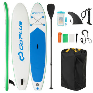 11 Feet Premium SUP Inflatable Stand Up Paddle Board with Accessories and Repair Kit-L