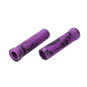 Durable Anti Slip Scooter Grips Soft Bike Handlebar Grips Anti-Slip Bicycle Grips Freestyle Cycling Grips Race Mountain Bike Handlebar Grips Single Lock-On Ring Collar Bicycle Handle Bar