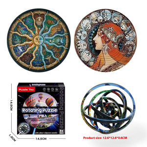 Rotating Puzzle Decompression 3D Educational Toys