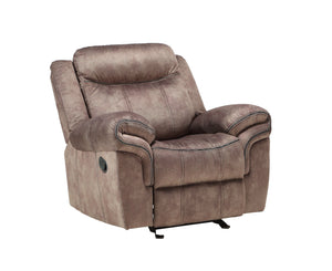 Zubaida - Two Tone Velvet Glider Recliner by Couch.com