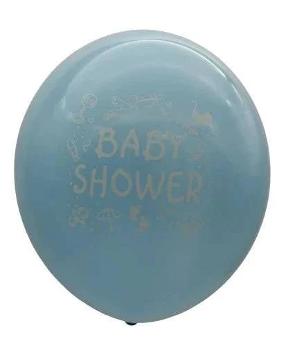 12" Assorted Baby Shower (12 bags/8ct-10ct per pack) - Winntex