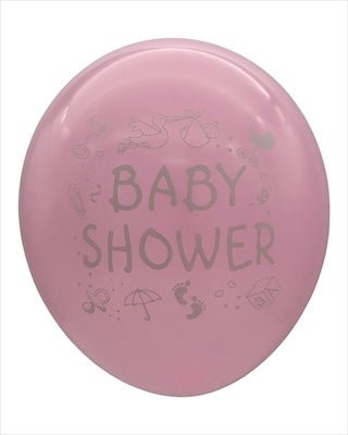 12" Assorted Baby Shower (12 bags/8ct-10ct per pack) - Winntex