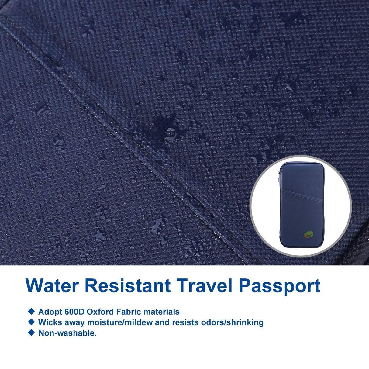 12 Pocket Travel Passport Wallet