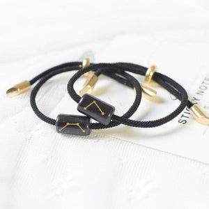 12 Zodiac Bracelet Charm Jewelry Adjustable Braided Rope Couple Bracelets Handmade Navy String Bracelet With Metal Knot Men Women Braided Bracelets Gifts