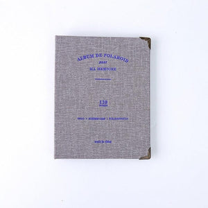 120 Pockets PU Leather Photo Album for 3 inch Instant Polaroid Mini DIY Photo Albums Birthday Gift Family Scrapbook Albums Family Anniversary Gift For Couple
