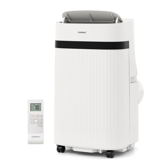 12000 BTU Portable Air Conditioner 3 in 1 Energy-saving with Fan and Dehumidifier-White