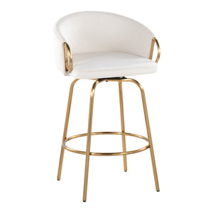 Claire - Contemporary & Glam Counter Stool (Set of 2) by Couch.com