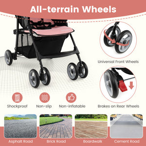 3-Piece Bar Table and Chairs Set with Storage Shelves and Footrests-Natural