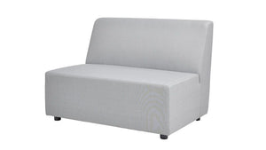 Cleo - Modular Upholstered Deep Seating Patio Armless Loveseat by Couch.com