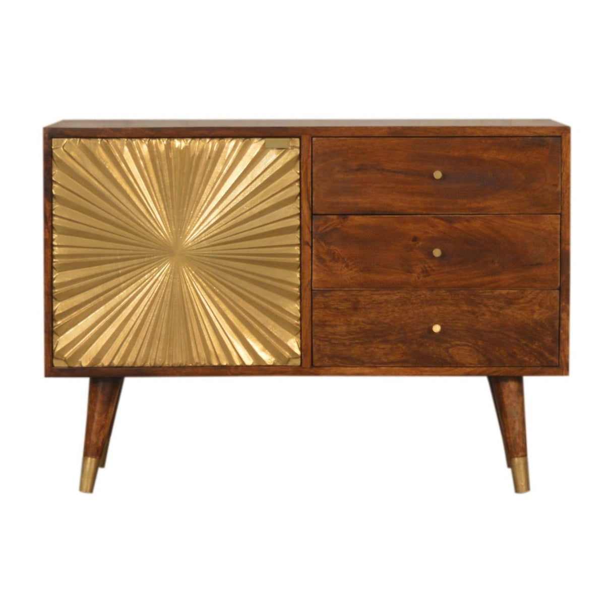 Manila - Sideboard, 3 Drawer - Chestnut by Couch.com