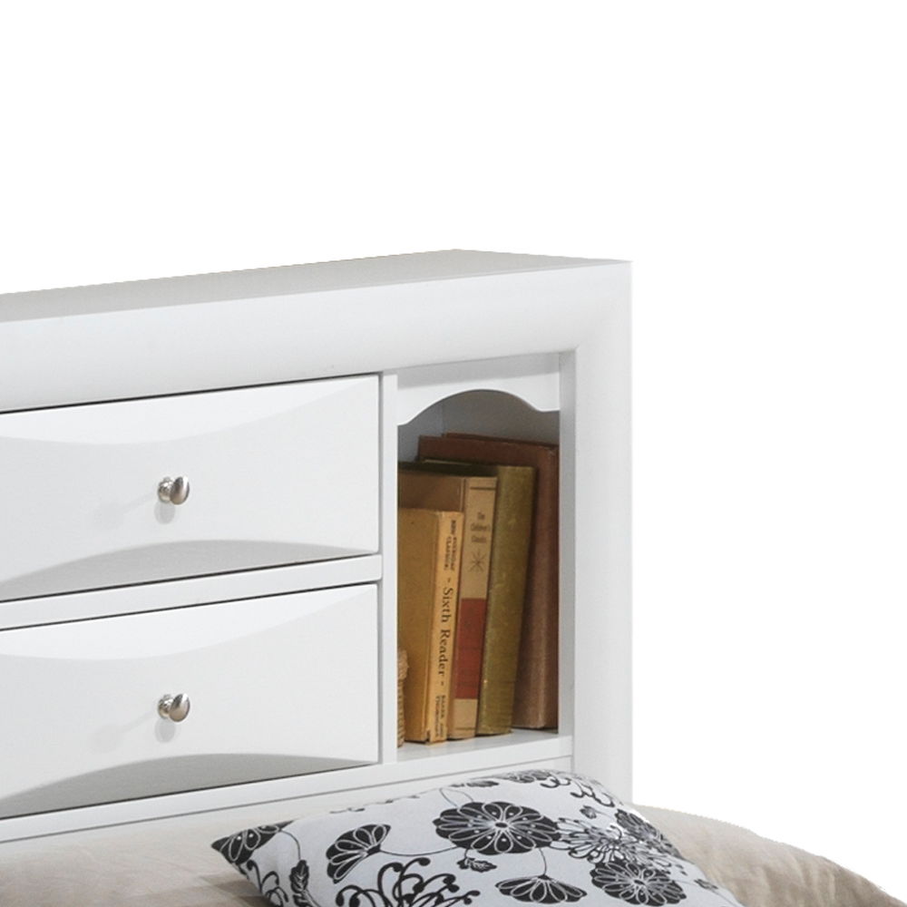 Marilla - Storage Bed With Bookcase Headboard by Couch.com