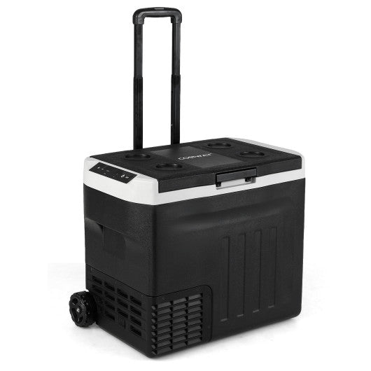 12V Car Refrigerator 42QT with Touch Panel and Removable Divider-L