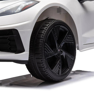 12V Chevrolet Corvette C8 Stingray 1-Seater Kids Ride-On Car