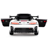 12V Kids Ride-On Car Mercedes-AMG GT3 Licensed with Adjustable Speed-White