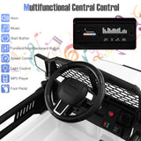12V Kids Ride On Truck with Remote Control and Headlights-Black