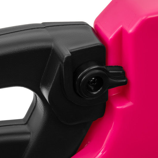 12V Kids Ride on Truck Car with Remote Control Threaded Wheels and 3 Speeds-Pink