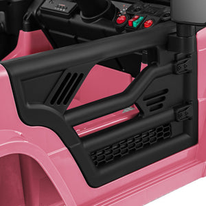 12V Kids Ride on Truck Car with Parental Remote and Music Player-Pink